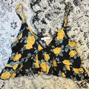 Urban Outfitters flowy crop top